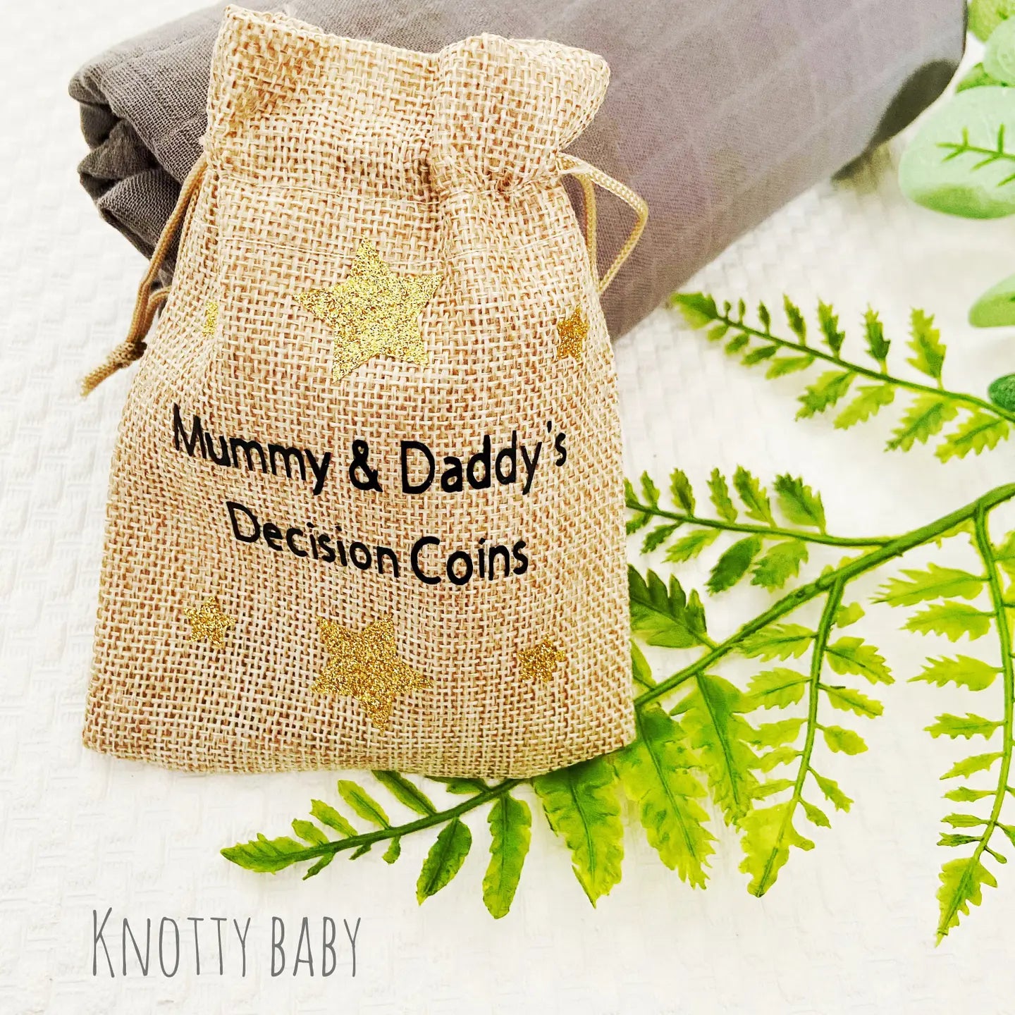 Set decision coins for new parents